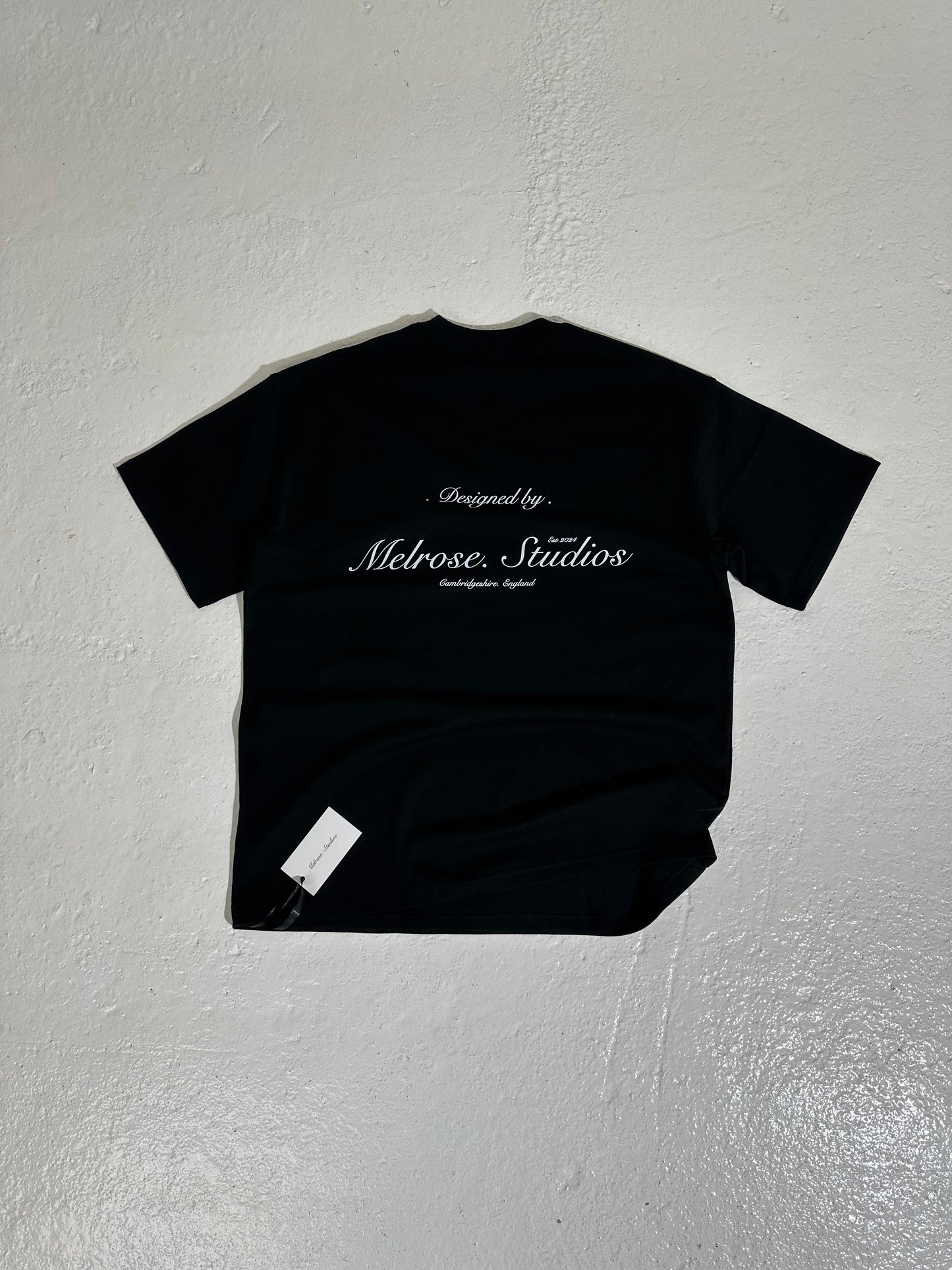 Black signature T-shirt